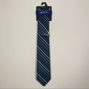 Apt. 9 Blue/Black Tie NWT